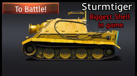 Sturmtiger Cm Sturmm Rser Warthunder Gameplay German