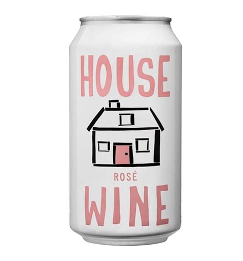 House Wines Rose Wine 375ml Can 299 Free Delivery Uncle Fossil Wine