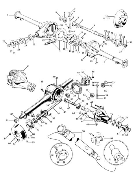 Auto Part Morris Minor Rear Axle