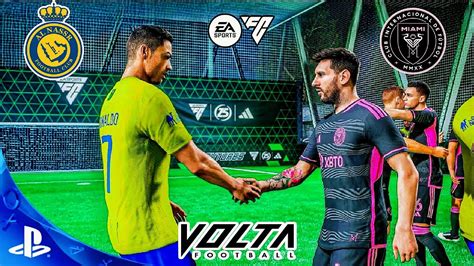 FIFA 24 Al Nassr Vs Inter Miami VOLTA FOOTBALL PS5 Gameplay