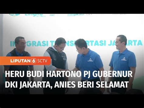 Anies Baswedan Tanggapi Terpilihnya Heru Budi Hartono Sebagai Pj