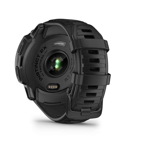 Instinct 2x Solar Tactical Edition Solar Smart Watch With Led Flashlight Black Wearables