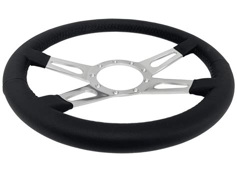 1970 Ford Falcon Steering Wheel Kit Black Leather St3070 Vsw