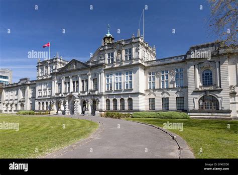 Cardiff University Main Building Cathays Park Cardiff Wales Uk