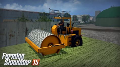 Farming Simulator Lizard Silage Compactor Youtube