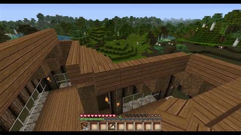 Let S Play Minecraft Hd Das Haus Nimmt Gestalt An Youtube