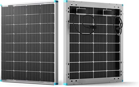 Renogy Bifacial Watt Volt Solar Panel Monocrystalline Rigid High