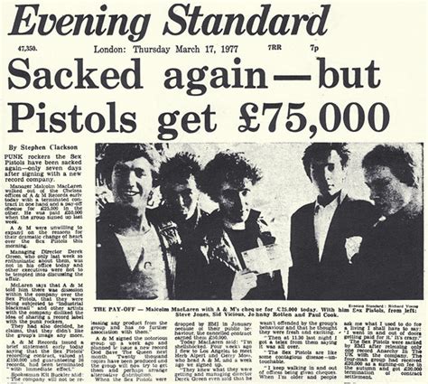 Sex Pistols Official On Twitter This Day In Sex Pistols History