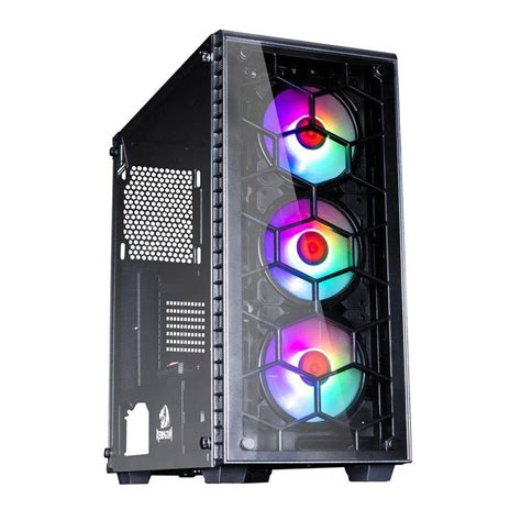 Gabinete Gamer Corsair Icue 220t Tg Rgb Mid Tower Branco Fan