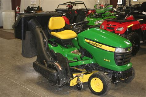 John Deere X360 Bagger John Deere Baggers Mygreenfarm