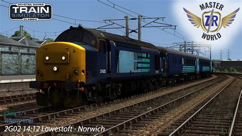 2g02 14 12 Lowestoft Norwich Wherry Lines Class 37 Train Simulator Classic Youtube