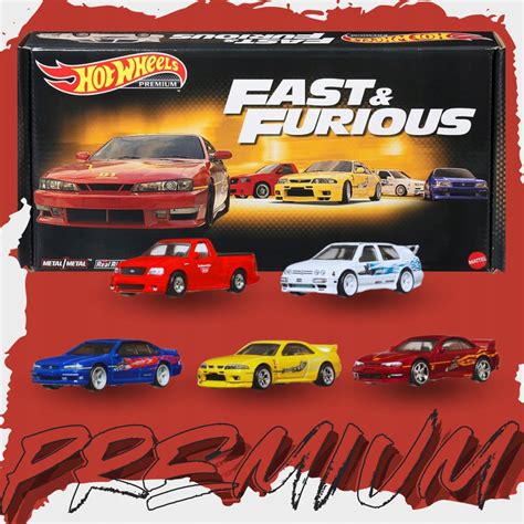 Hot Wheels Szybcy i wściekli 1 ZESTAW PREMIUM 5 aut KOLEKCJA 14838505329 Allegro pl