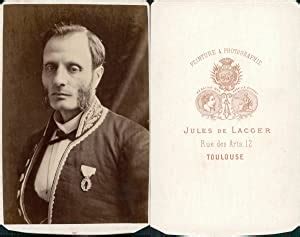 Jules de Lacger Toulouse portrait d un officier à identifier par