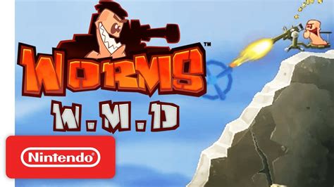 Worms W M D Launch Trailer Nintendo Switch Youtube