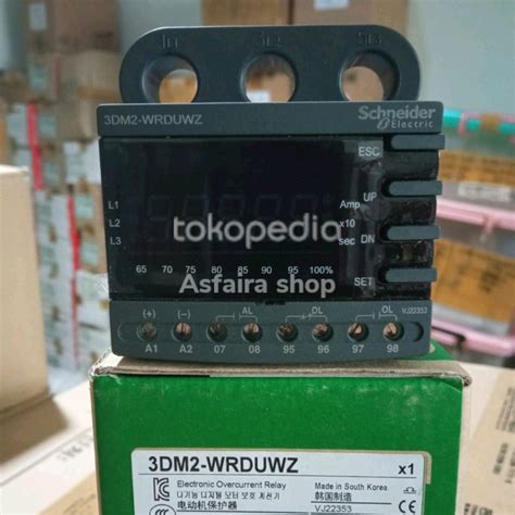 Jual Electronic Over Current Relay Dm Wrduwz Schneider Jakarta