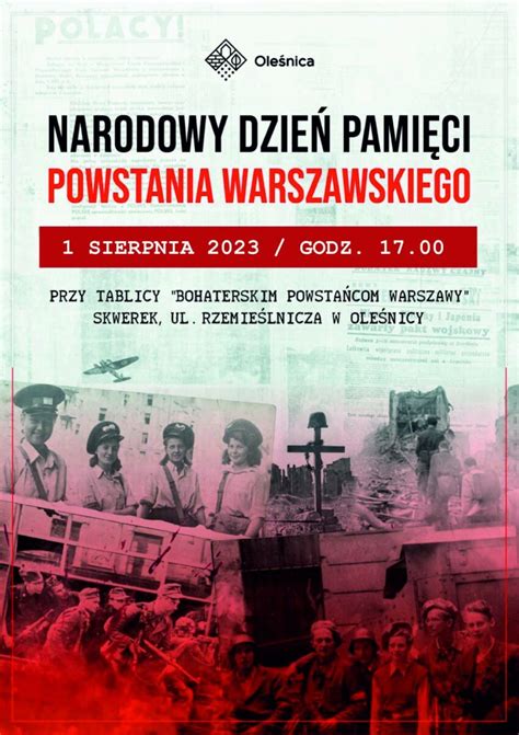 Ole Nickie Obchody Narodowego Dnia Pami Ci Powstania Warszawskiego