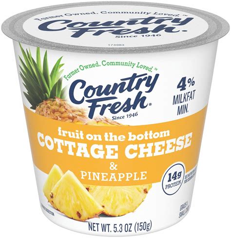 Cottage Cheese And Pineapple 53 Oz Country Fresh® Dairy