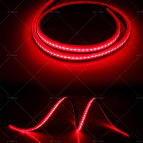 M Red Led Car High Mount Third Brake Stop Rear Tail Light Bar Strip