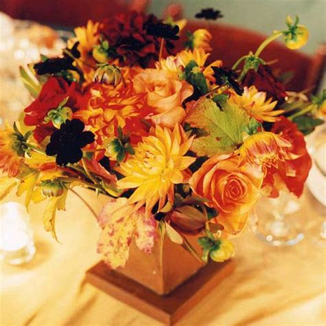 Ideas For Fall Weddings Fall Wedding Centerpieces Wedding