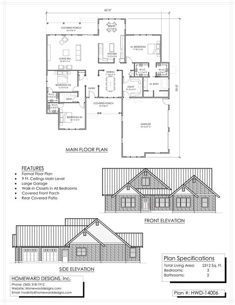 Building Stock Plans Homeward Designs Inc