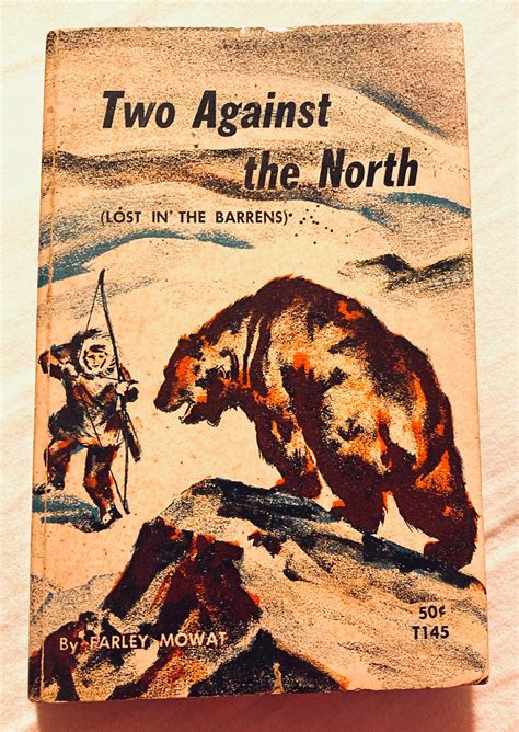 Vintage Adventure Book Young Adult Read Two Against The North Etsy