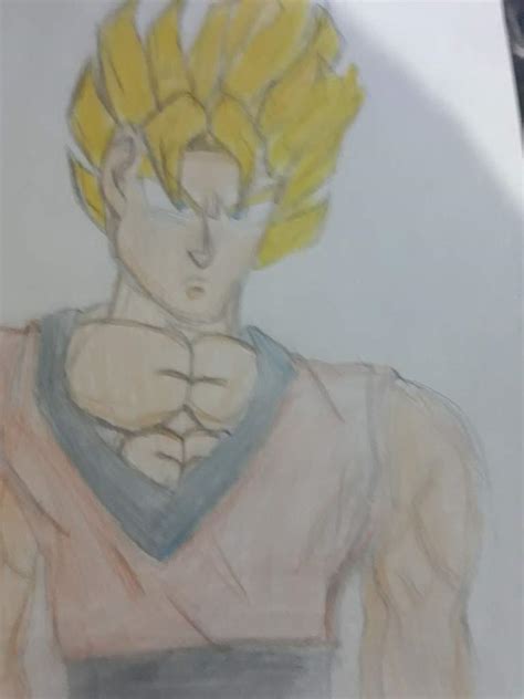 Desenho Goku Ssj Desenhistas Do Amino Amino