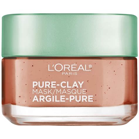 Amazon L Oreal Paris Skincare Pure Clay Face Mask With Red Algae