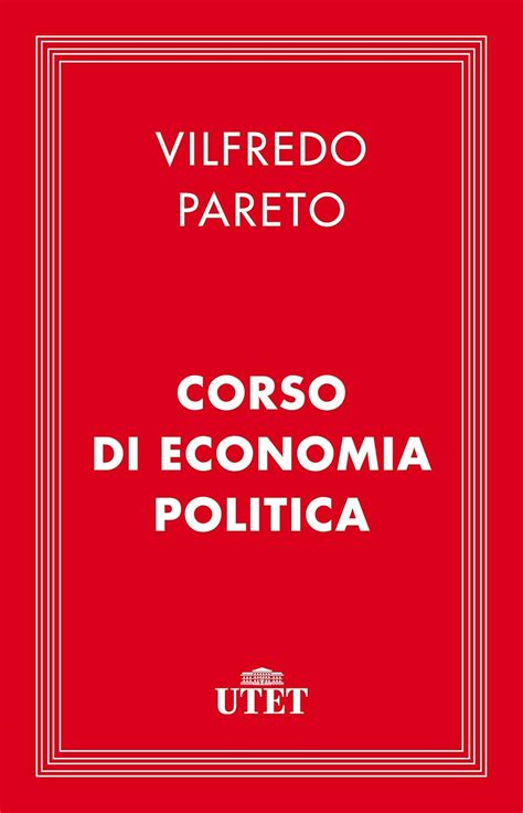 Corso Di Economia Politica Classici Economia Ebook Pareto