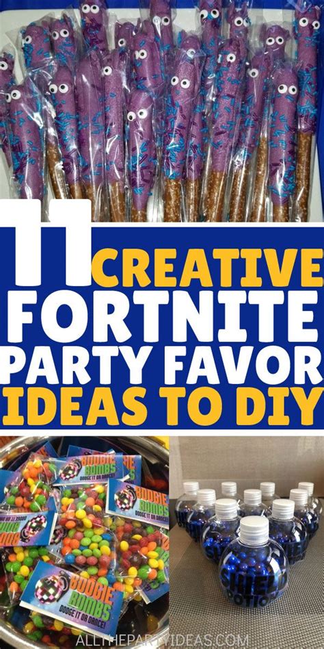 Diy Fortnite Party Favors Do It Yourself