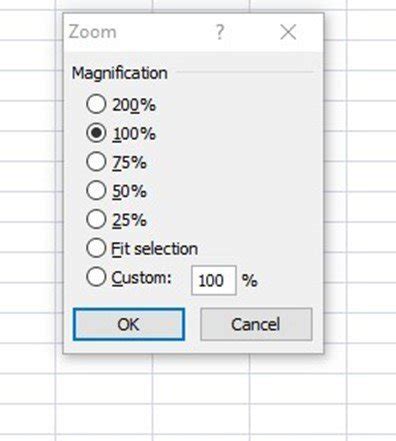 How to zoom a worksheet in Excel - Grind Excel