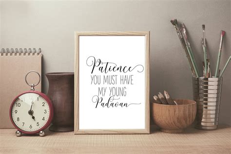 Patience You Must Have Childrens Nursery Room Poster Print - Art Print ...