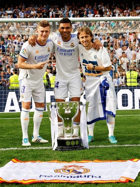 FIM DE UMA ERA Os números de Casemiro Kroos e Modric pelo Real Madrid