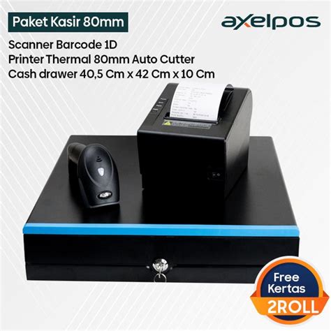 Jual Paket Alat Kasir Printer Thermal Kasir I Cash Dawer I Scanner