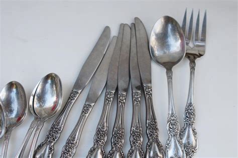 Plantation Oneida Stainless Flatware Estate Lot Ocq Betty Crocker Vintage