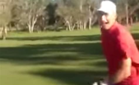 Watch These Golfers Flip Out As An Angry Kangaroo Chases Them