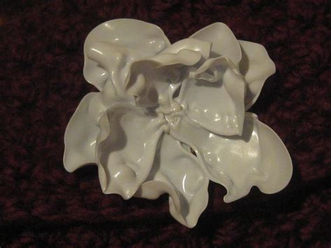 Melted White Plastic Spoons Plastic Spoons Crafty Flowers