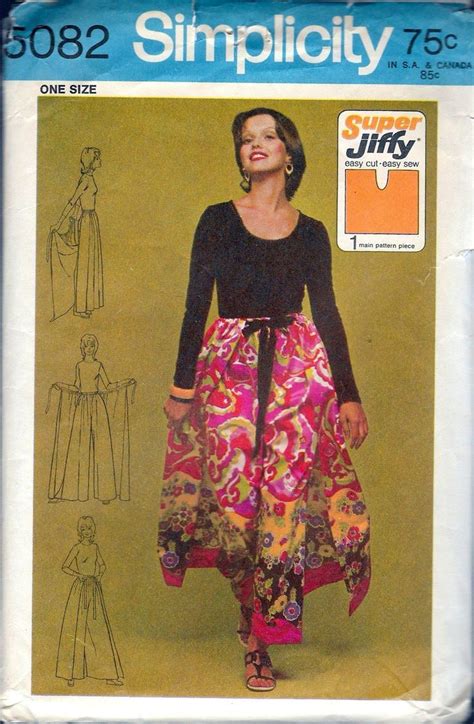 An Image Of A Woman Wearing A Skirt And Top In The Sewing Book Simplicity