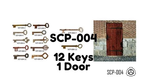 Scp 004 12 Keys 1 Door Documenting Every Scp Series Youtube