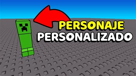 Como Hacer Un Personaje Personalizado En Roblox Studio Youtube