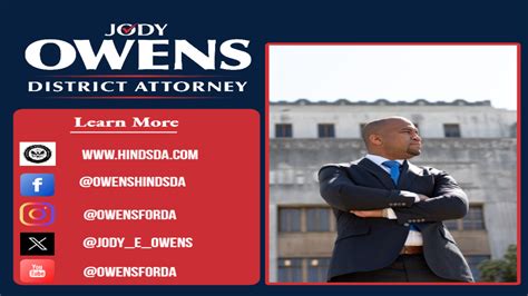 News Hinds County District Attorney Jody E Owens Jody E Owens