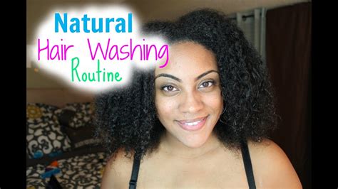 Natural Hair Wash Routine Youtube