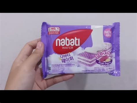 Review Yang Terbaru Dari Nabati Nabati Wafer Korean Goguma Harga Rp2