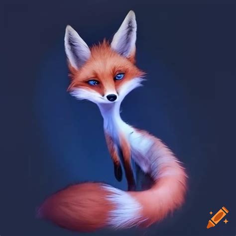 Fox Fire Tail Foxfyre On Craiyon