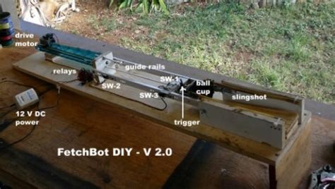 FetchBot DIY Dog-Ball Launcher - SlashGear