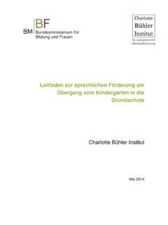 Leitfaden zur sprachlichen Förderung am Übergang leitfaden zur