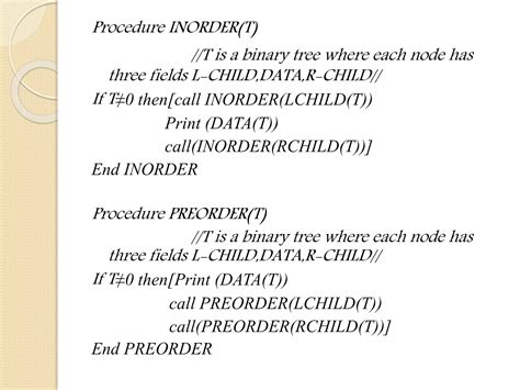 Binary tree traversal ppt | PPT