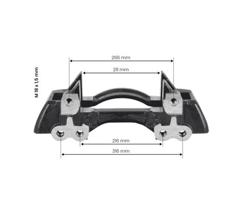 CALIPER CARRIER KNORR BPW 22 5 SN7 SPP Automotive