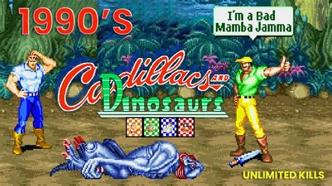 90s Best Game Mustafa Cadillacs And Dinosaurs No Damage Gaming