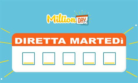 MillionDAY Estrazione Numeri Vincenti In Diretta Da Lottomatica