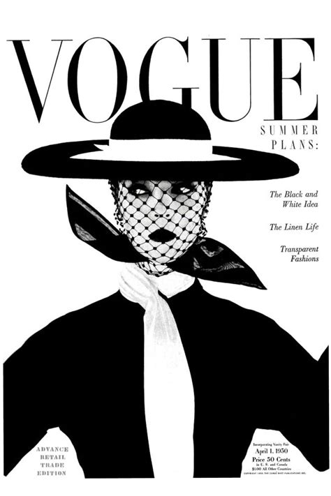 Iphone Wallpaper Fashion Magazine Vogue Black And White Classic Vintage Vogue Covers Vogue